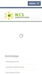 Mobile Screenshot of ncs-dienstleistungen.at