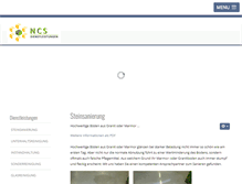 Tablet Screenshot of ncs-dienstleistungen.at